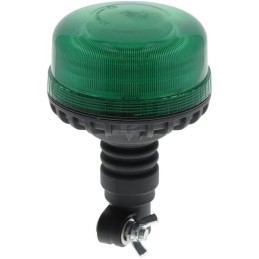 Girofar LED, profil redus, 17W, 12-24V, verde