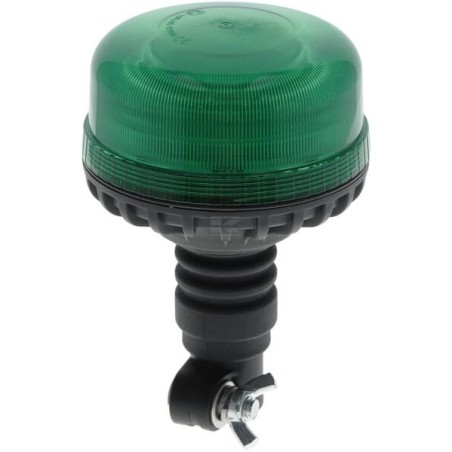 Girofar LED, profil redus, 17W, 12-24V, verde