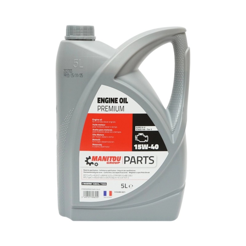 Ulei motor 15W-40 Premium 5L MANITOU