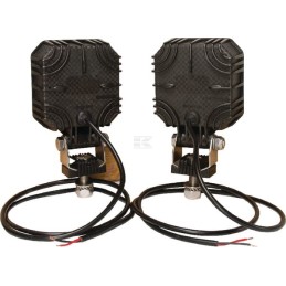 Set lămpi de lucru LED, 2x9W, albastru