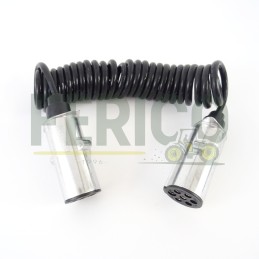 Cablu spiralat 7 pini 2.6M CU 2 fise