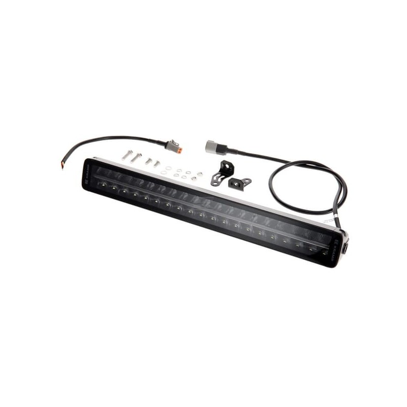 Lampă de lucru LED tip bară, 200W, 16800lm, 12/24V, alb/portocaliu,  40 LED-uri, E-BOOST