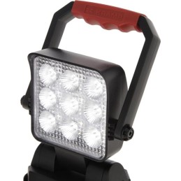 Lampă de lucru LED portabilă reîncărcabilă Kramp  – 9 LED, cu mâ
