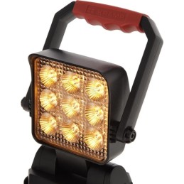Lampă de lucru LED portabilă reîncărcabilă Kramp  – 9 LED, cu mâ