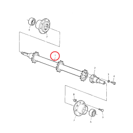 Ax transportor John Deere AZ49359
