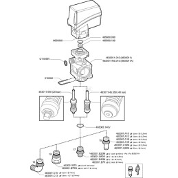 Supapă de reglare electrică 863 Arag 8630011