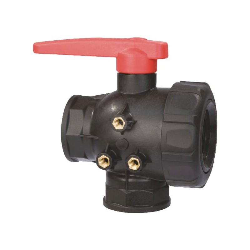 Robinet cu bilă 3 căi 1 1/2" Arag 45521116