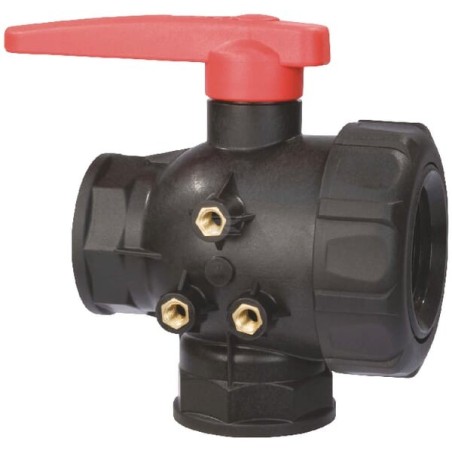 Robinet cu bilă 3 căi 1 1/2" Arag 45521116
