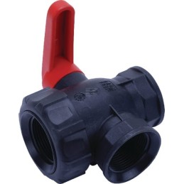 Robinet cu bilă 3 căi 1 1/4" întrerupt Arag 45521115