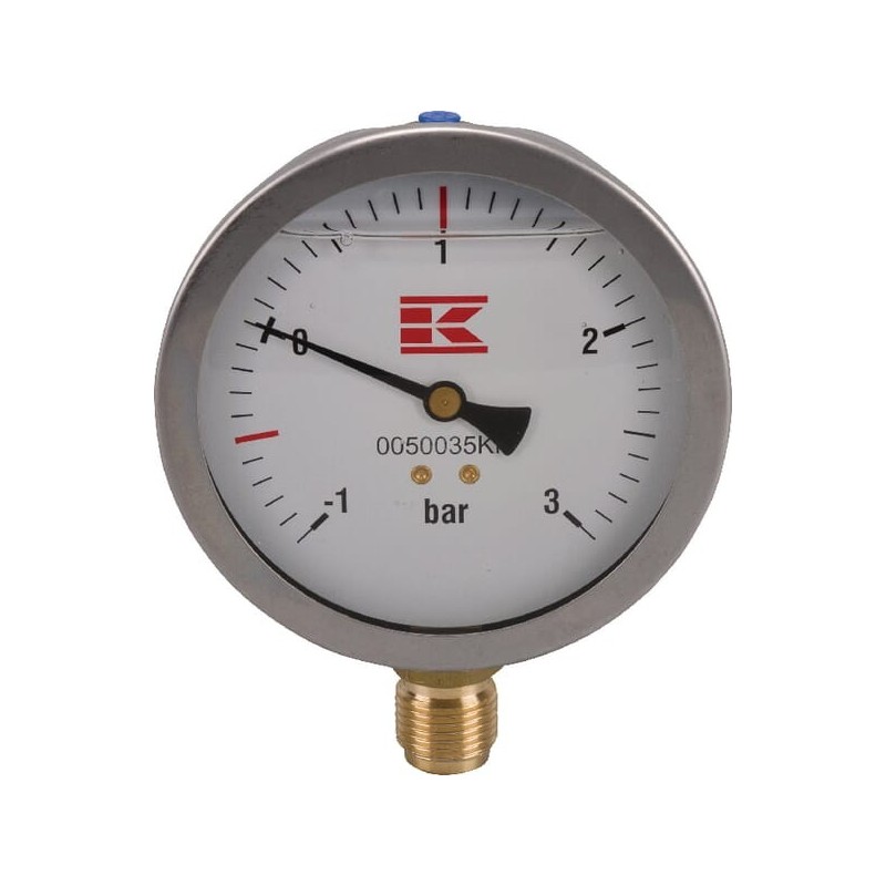 Manometru 1/2" 100mm cu glicerină