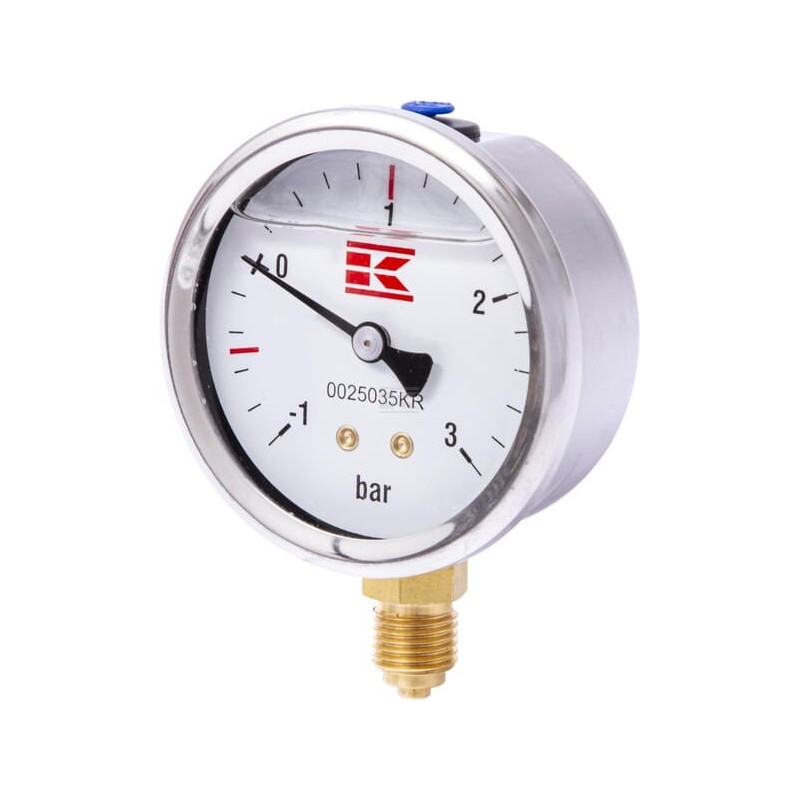 Manometru 1/4" 63mm + glicerină