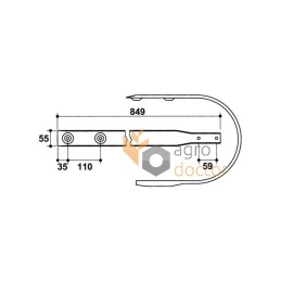 Tabla pick-up Krone 938132