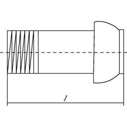 Cupla tip Perrot tata 4" cu stut filetat 4"