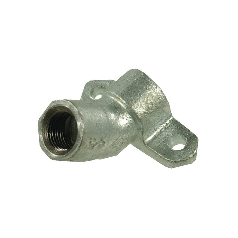 Cot prindere perete 45? galvanizat mama/mama 1/2"