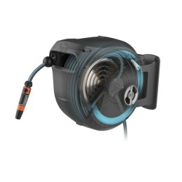 Cutie rola furtun cu montare pe perete XL, 35m 1/2" cu pulverizator