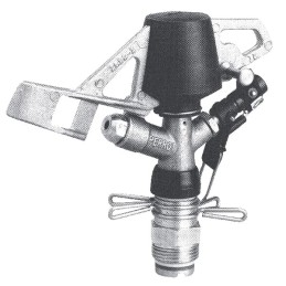 Aspersor semi-circular 3/4"