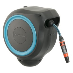 Cutie furtun RollUp S, montata pe perete, 15m 1/2" cu pulverizator