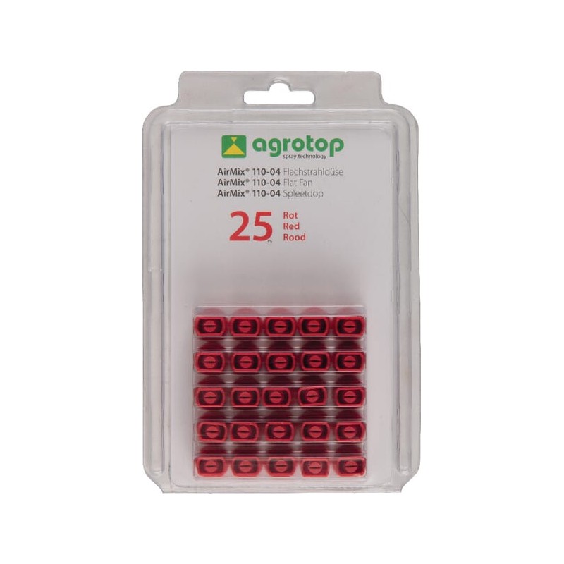 Duza injectie aer AM 110? 04 rosie din plastic Agrotop