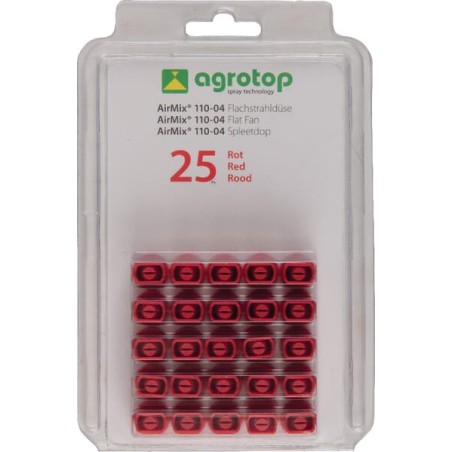 Duza injectie aer AM 110? 04 rosie din plastic Agrotop