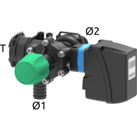 Supapa electrica de comanda principala cu supapa de presiune maxima reglabila si racord pentru furca T5 150l/m 20bar