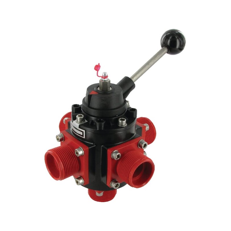 Robinet cu bila 4/5 cai 1 1/4"