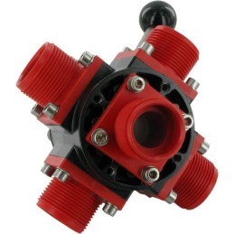 Robinet cu bila 4/5 cai 1 1/4"