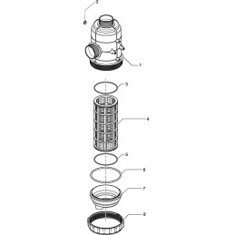 Filtru de absorbtie 3" 400-800l/min