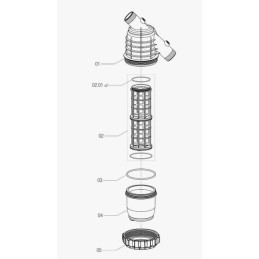 Filtru complet 2" 32 mesh