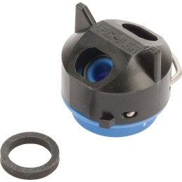 Capac duza dublu baioneta SW8/10 albastru cu garnitura Lechler