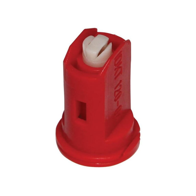 Duza cu ventilator dublu pentru injectie de aer IDKT 120? 04 ceramic rosu Lechler