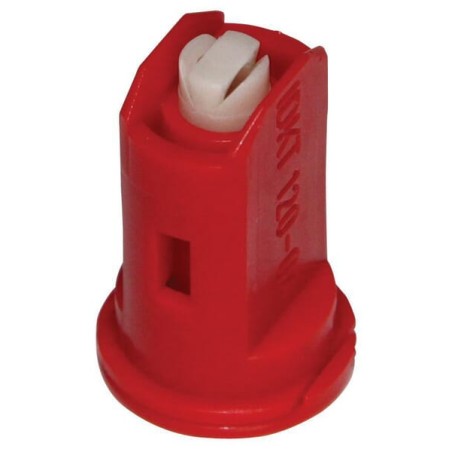 Duza cu ventilator dublu pentru injectie de aer IDKT 120? 04 ceramic rosu Lechler