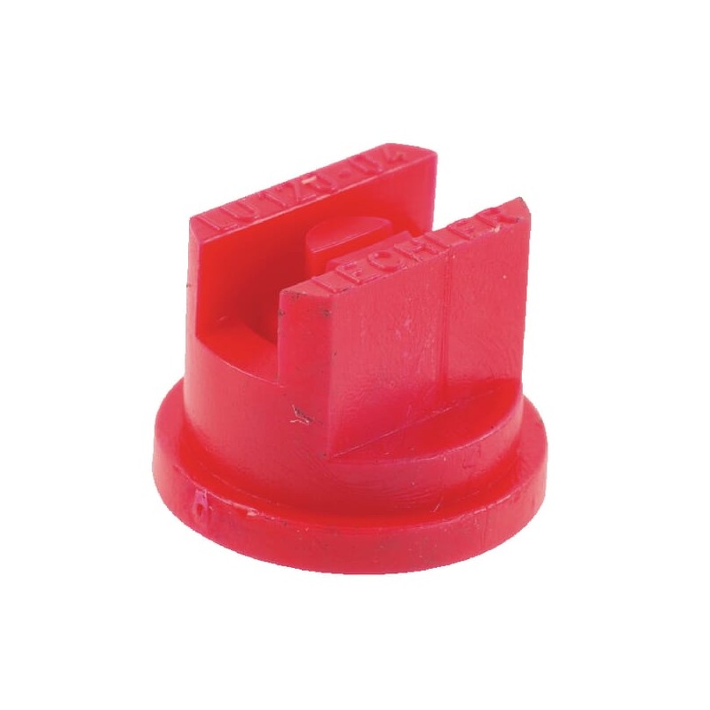 Duza cu jeturi aplatizate LU 120? rosu, din plastic