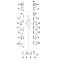 Ventil de sectionare, electric