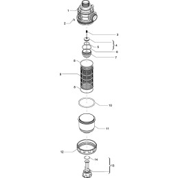 Filtru de absorbtie 1 1/2" 100-160l/min