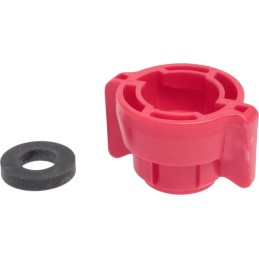 Capac duza baioneta SW11 rosu cu garnitura 25 buc. Arag