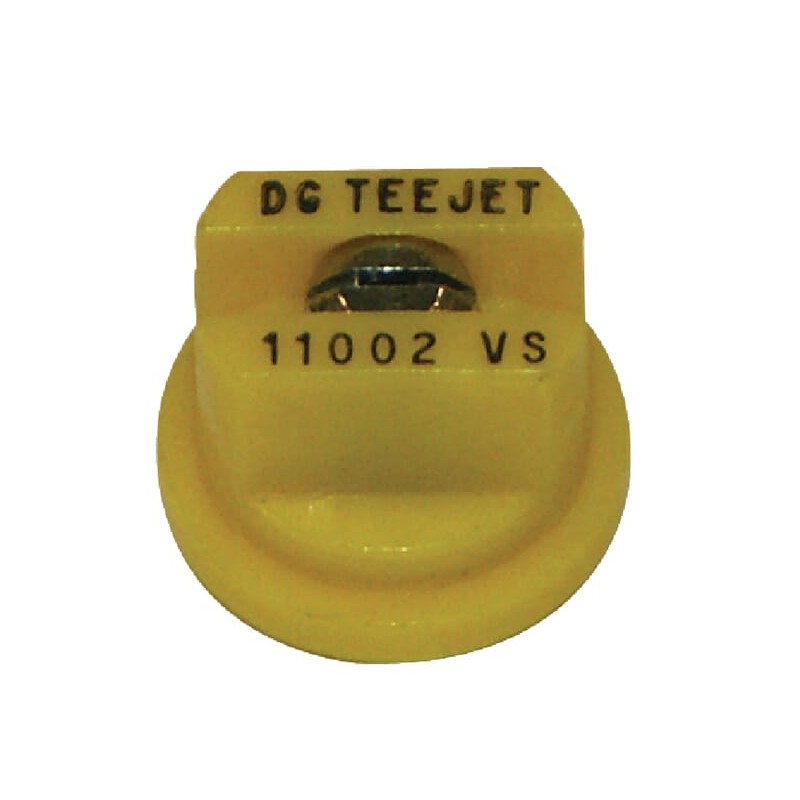 Duza ventilator plat DG 110? 02 galbena din otel inoxidabil TeeJet