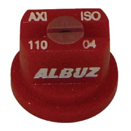 Duza ventilator plat ADI 110? 04, rosu, ceramica, Albuz