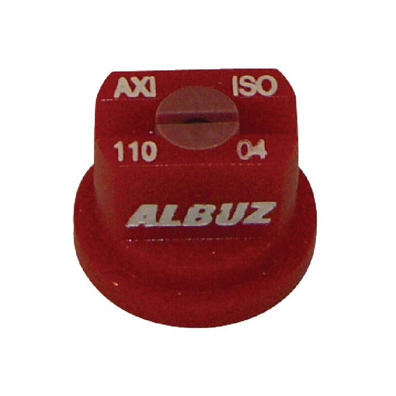 Duza ventilator plat ADI 110? 04, rosu, ceramica, Albuz