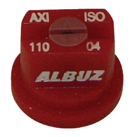 Duza ventilator plat ADI 110? 04, rosu, ceramica, Albuz