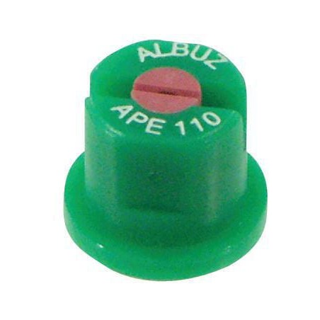 Duza ventilator plat, APE 110? 04, verde, din material ceramic Albuz