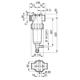 Filtru 11/4"