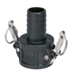 Cupla Camlock tip C 3", conexiune furtun, polipropilena