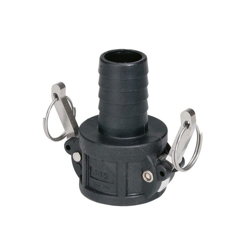 Cupla Camlock tip C 3", conexiune furtun, polipropilena