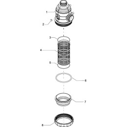 Filtru de absorbtie 2" 160-220l/min