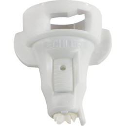 Duza ventilator dublu plat IDTA 120? 08 Lechler, alba, din material ceramic