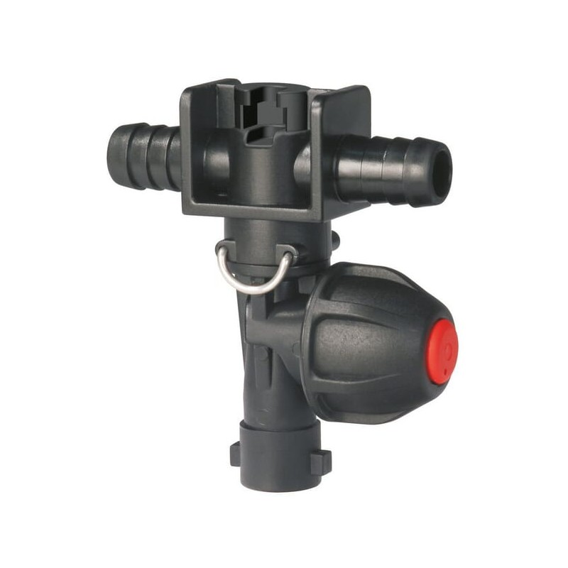 Suport duza cu doua capete furtun 15mm
