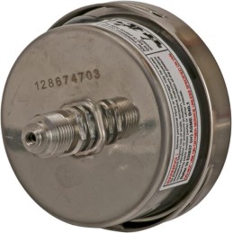 Manometru diametru 63mm 0-8-15-25 1/4" BSP conexiune spate
