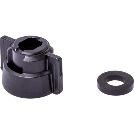 Capac duza baioneta SW10/8 negru cu garnitura 25 buc. Geoline