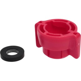 Capac duza baioneta SW10 rosu cu garnitura 25 buc. Arag