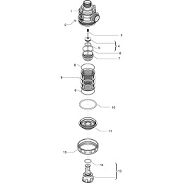 Filtru de absorbtie 1 1/4" 80-120l/min